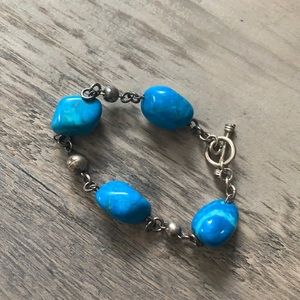 Blue Stone Bracelet
